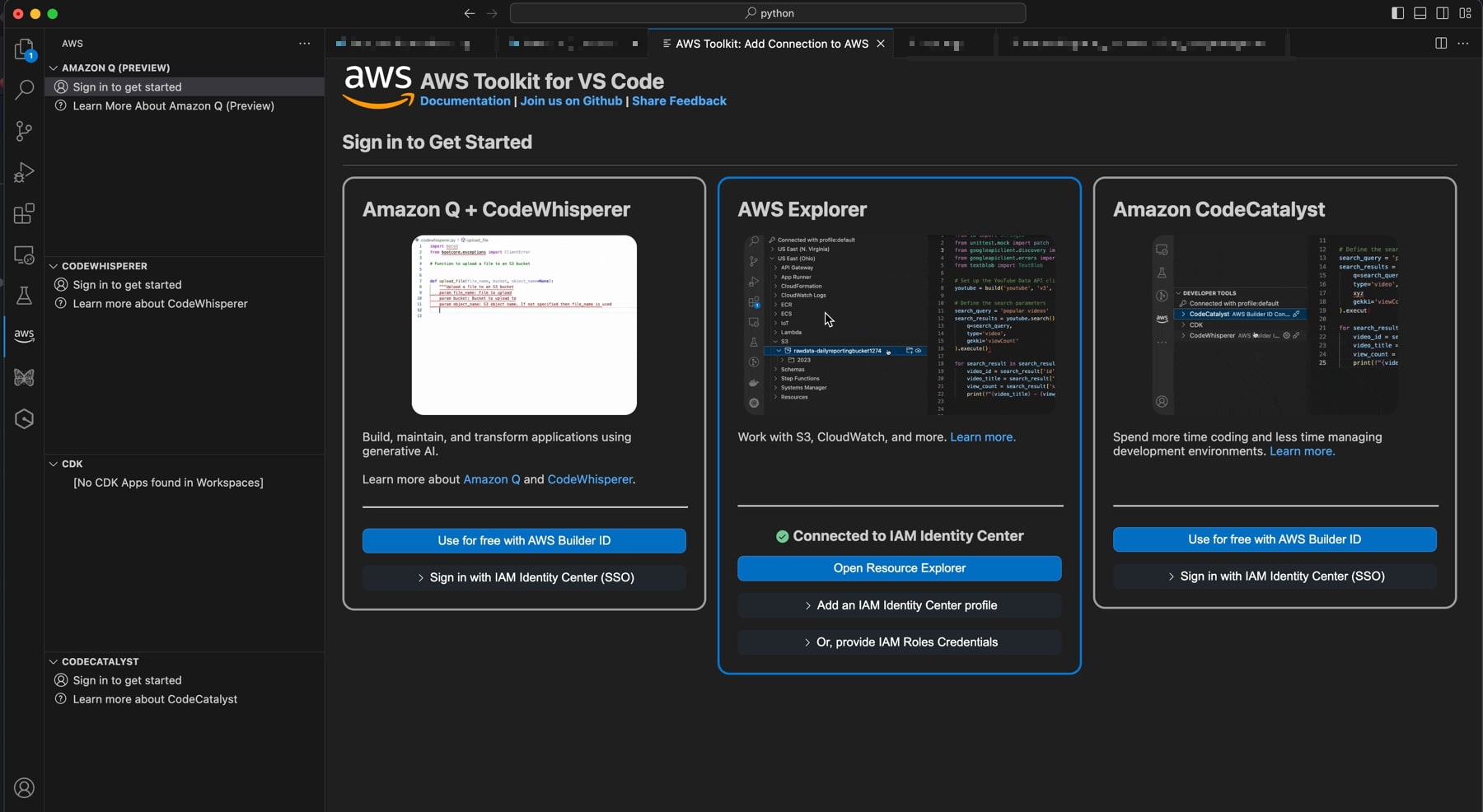 Amazon CodeWhisperer