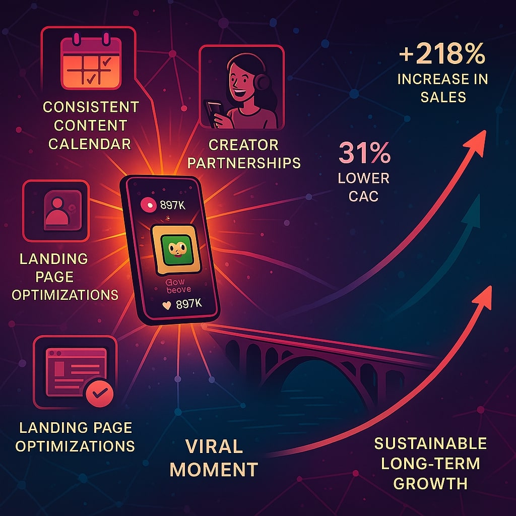 Viral Moment to Sustainable Growth