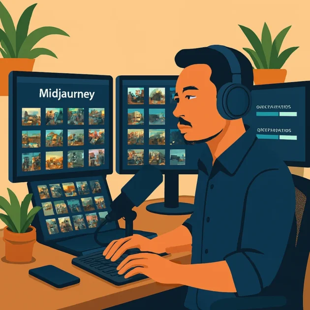 Cara Save Banyak Hasil Midjourney Sekaligus