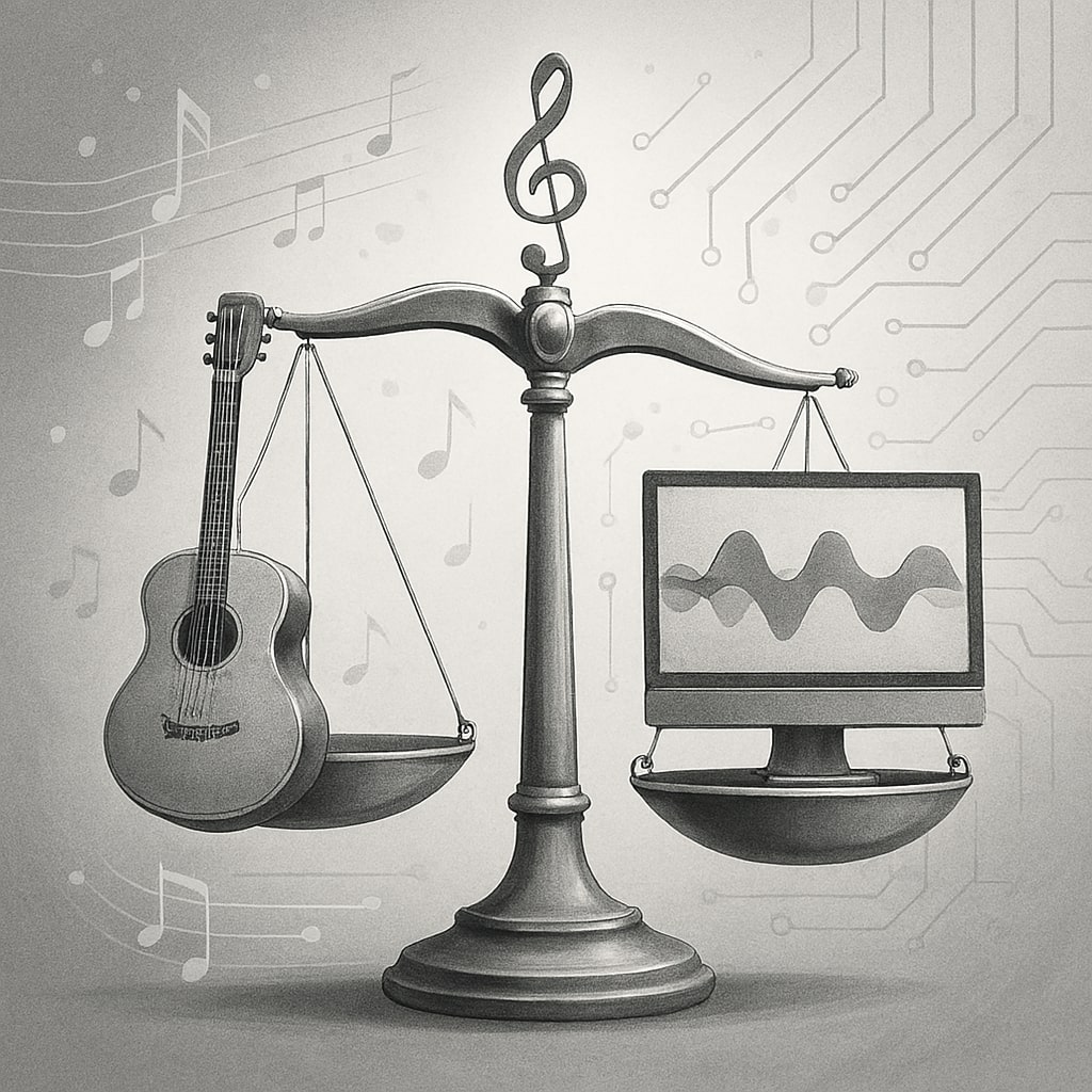 Legal AI music generation