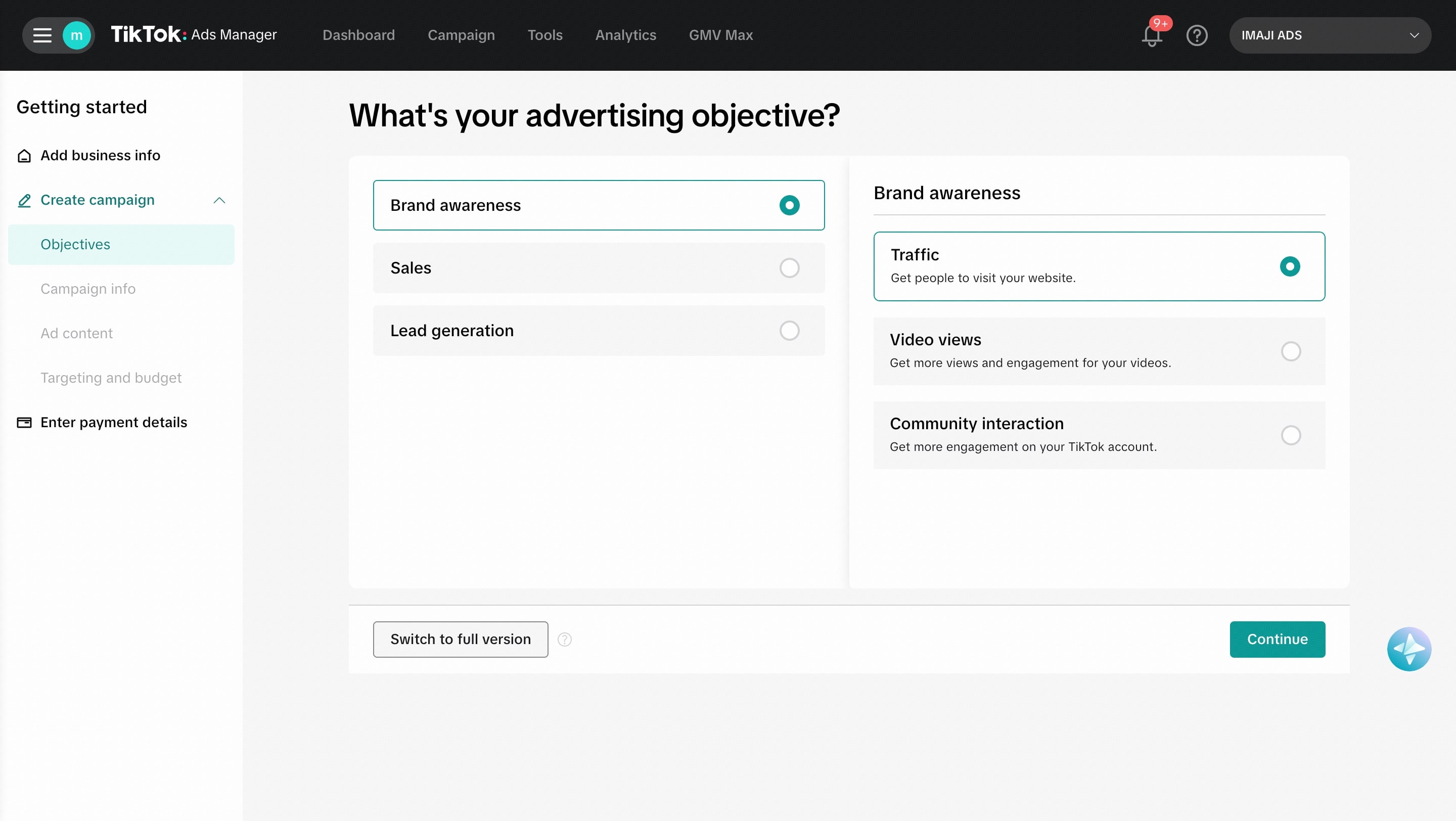 tiktok ads campaign