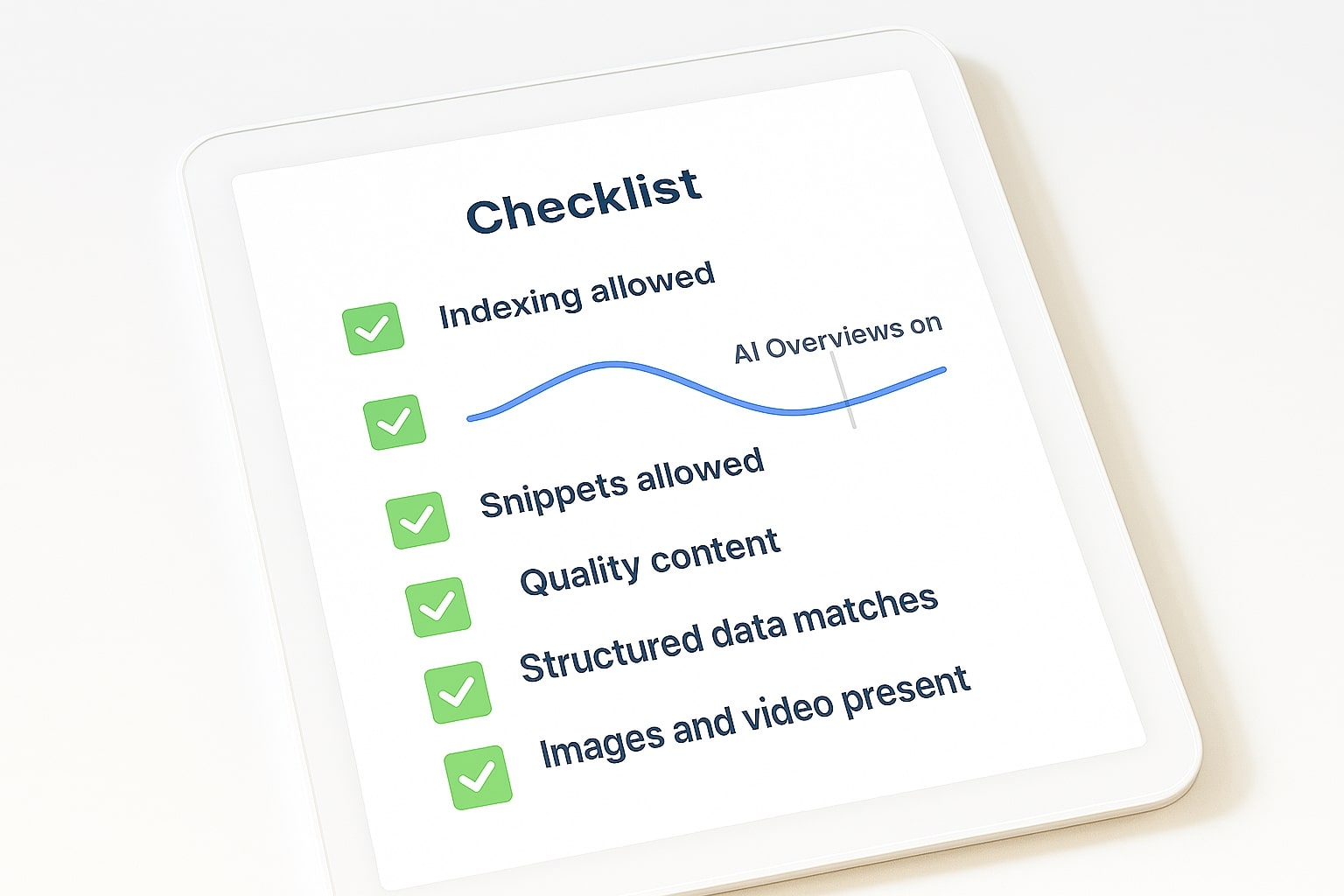 Eligibility checklist to appear in Google AI Mode and AI Overviews