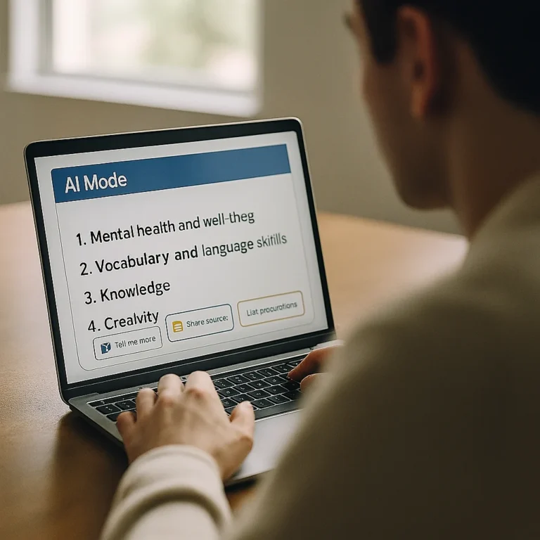 Google AI Mode Explained: How It Works, What Changes for SEO, and How to Show Up