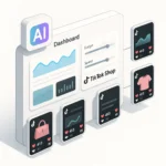 TikTok Shop GMV Max mandate with AI automation dashboard concept